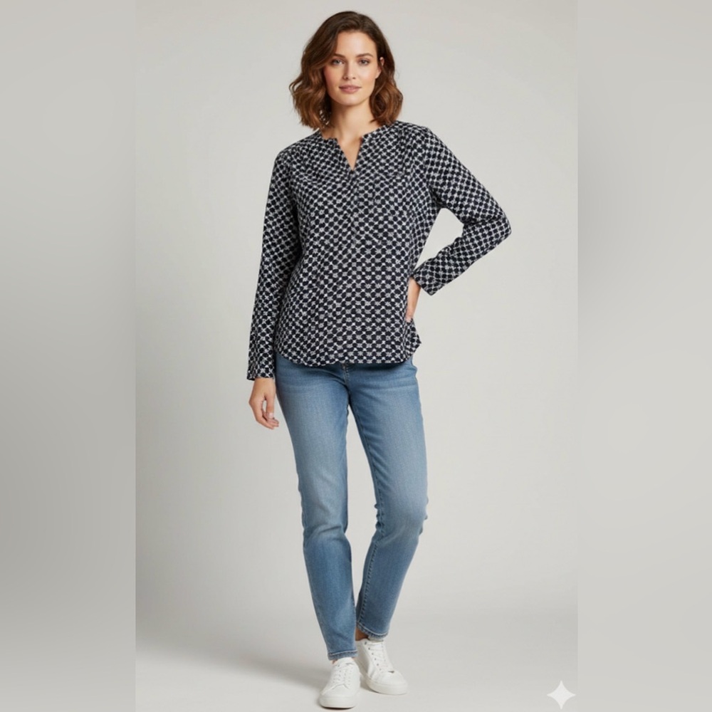 Ann Taylor LOFT long sleeve blouses M